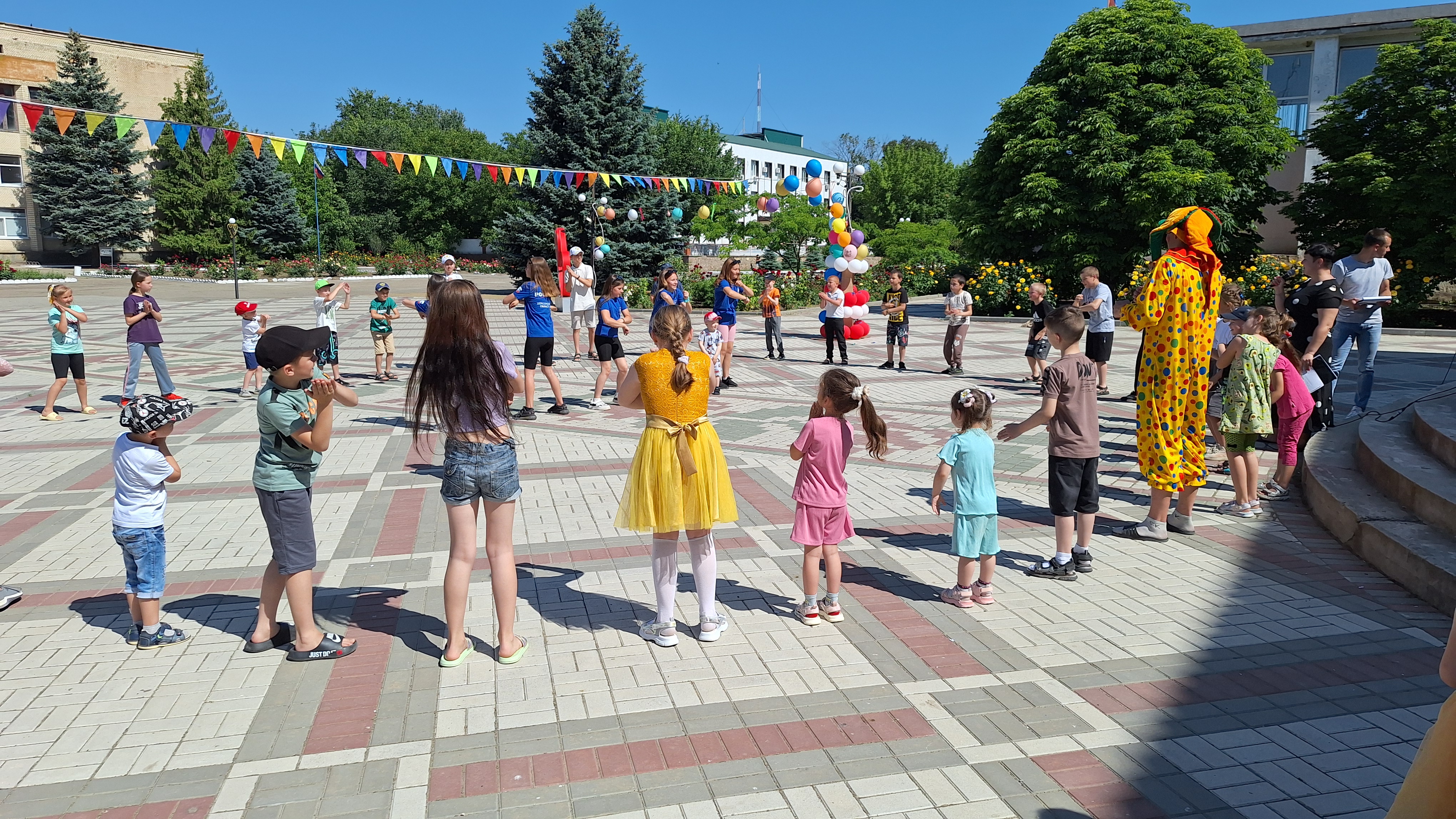 В Ивановке состоялось мероприятие ко Дню защиты детей.